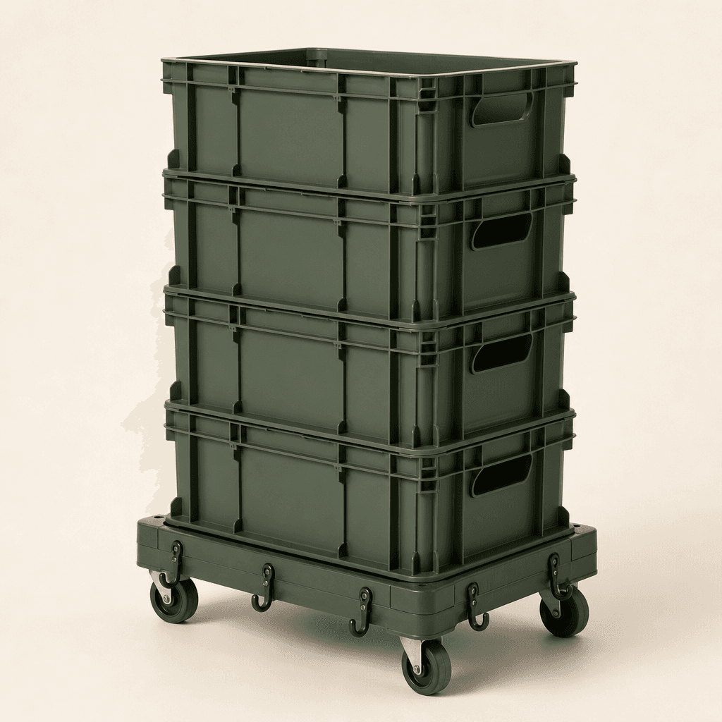 Garage Bulk Sorter — Heavy-duty bulk holding for garages and utility rooms.